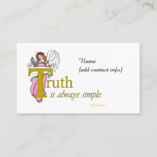 Personalized Miracle Meme Angel Blessings Card