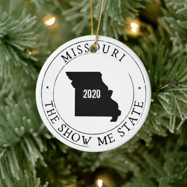 Personalized Missouri Ornament (Tree)