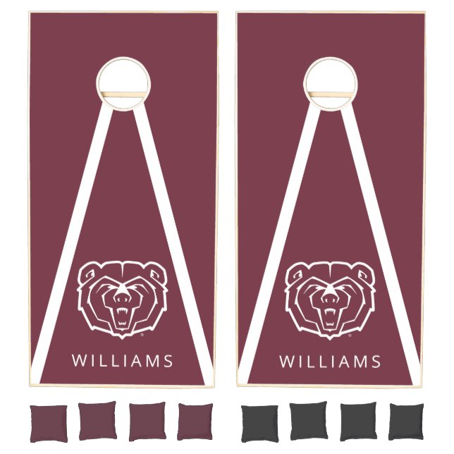Personalized Missouri State University Bear Cornhole Set (Set)