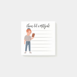 Personalized Mitzvah Notes