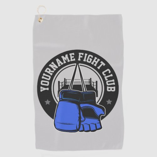 Personalized MMA Mixed Martial Arts Fight Club Golf Towel