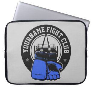 Personalized MMA Mixed Martial Arts Fight Club Laptop Sleeve