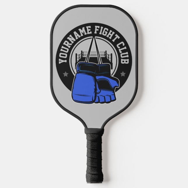 Personalized MMA Mixed Martial Arts Fight Club Pickleball Paddle (Front)