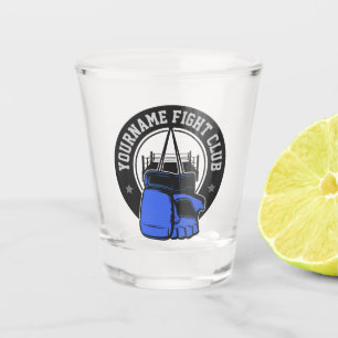 Personalized MMA Mixed Martial Arts Fight Club Shot Glass