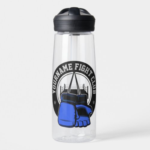 Personalized MMA Mixed Martial Arts Fight Club Water Bottle