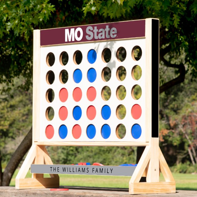 Personalized MO State Fast Four (Lawn)