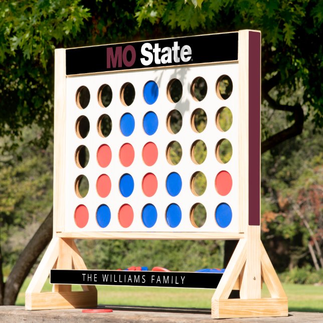 Personalized MO State Fast Four (Lawn)