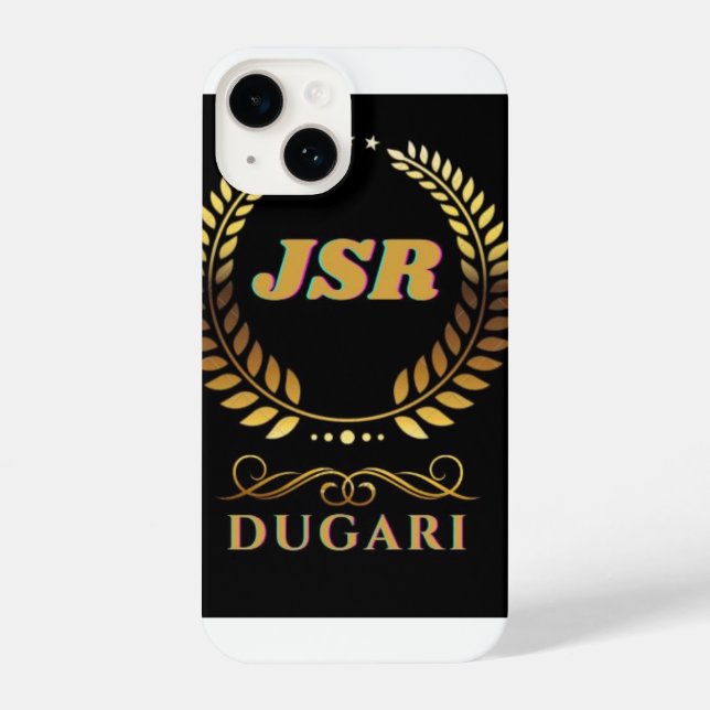 "Personalized Mobile Cover: Unique Design" iPhone Case (Back)