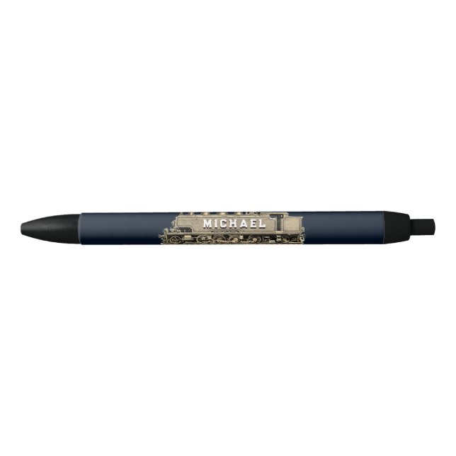 Personalized Model Train Pen (Front)
