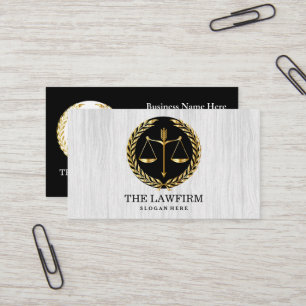 Personalized Modern Attorney at Law  Business Card