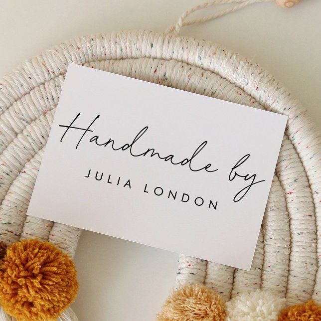 Personalized Modern Calligraphy Sweet Handmade by Rubber Stamp (Creator Uploaded)