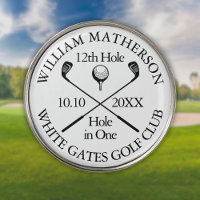 Personalized Modern Classic Hole in One