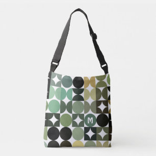 Personalized Modern Custom Retro Art Pattern Crossbody Bag