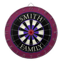 Personalized Modern Dart Board