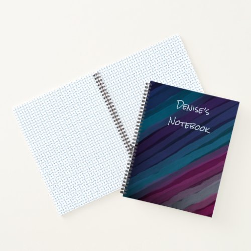 Personalized Modern Design Spiral Notebook