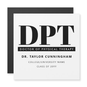 Personalized Modern DPT Doctor of Physical Therapy