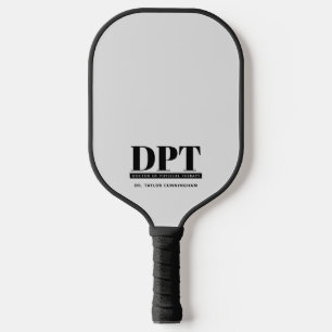 Personalized Modern DPT Doctor of Physical Therapy Pickleball Paddle