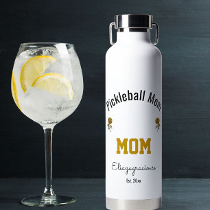 Personalized Modern Elegant Sports Women Simple Water Bottle