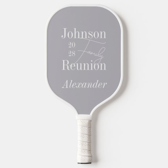Personalized Modern Family Reunion Pickleball Paddle (Front)