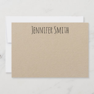 Personalized Modern Farmhouse Handwritten Style Note Card