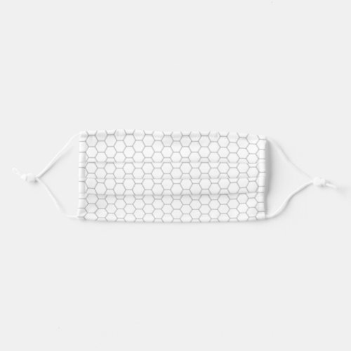 Personalized Modern Honeycomb Pattern Adult Cloth Face Mask