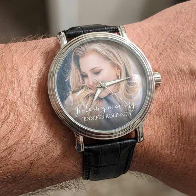 Personalized Modern In Loving memory | Memorial Watch (Creator Uploaded)