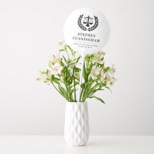 Personalized Modern Law School Graduation Balloon