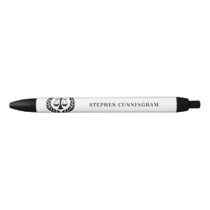 Personalized Modern Law School Graduation Pen