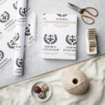 Personalized Modern Law School Graduation Wrapping Paper<br><div class="desc">Personalized Modern Law School Graduation Celebration and Graduate Gifts</div>
