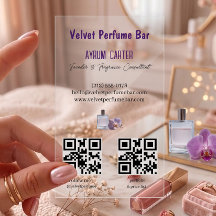 Personalized Modern Luxury Perfume Bar