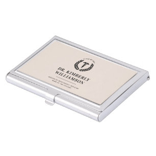 Personalized Modern Medical School Graduation Business Card Case