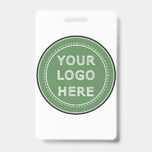 personalized Modern, Minimalist, & Elegant  Badge