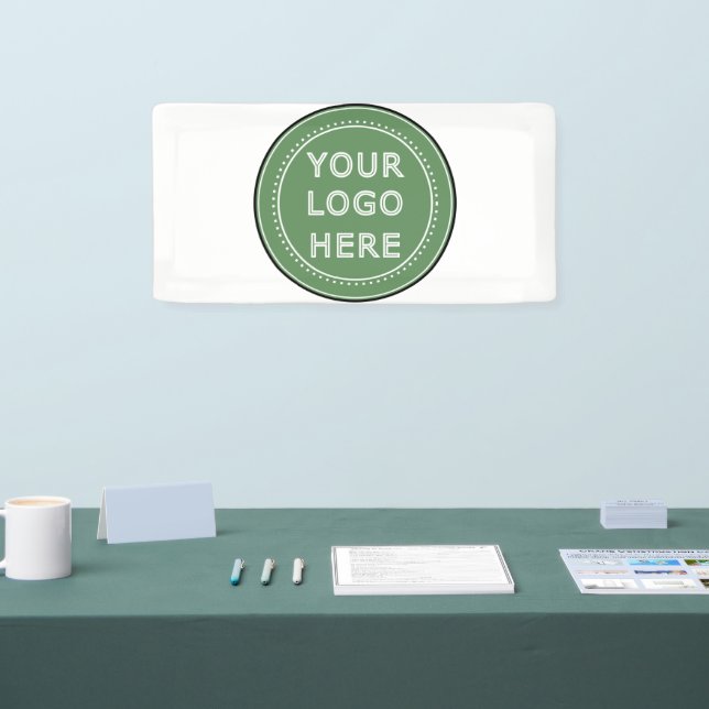 personalized Modern, Minimalist, & Elegant  Banner (Tradeshow)