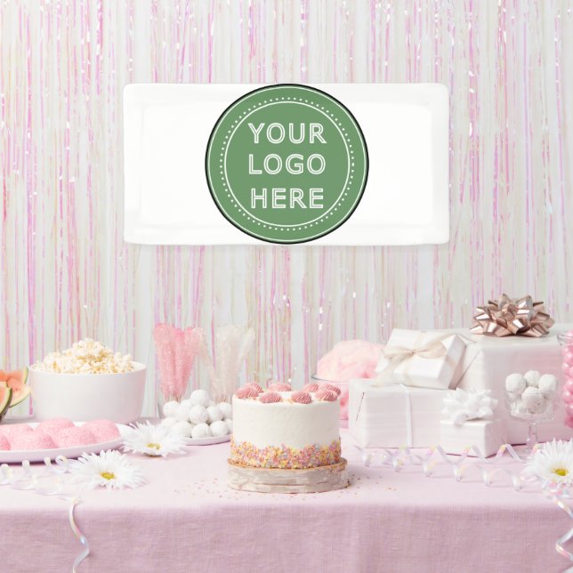 personalized Modern, Minimalist, & Elegant  Banner (Party)