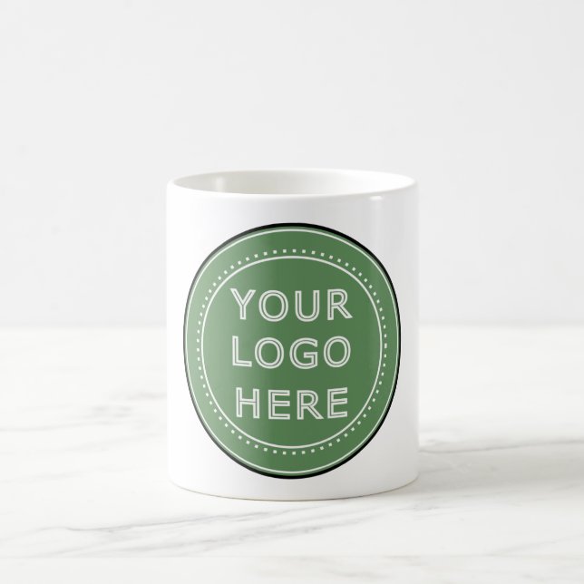 personalized Modern, Minimalist, & Elegant  Coffee Mug (Center)