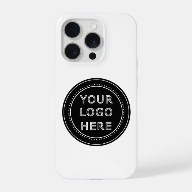 personalized Modern, Minimalist, & Elegant  iPhone Case (Back)