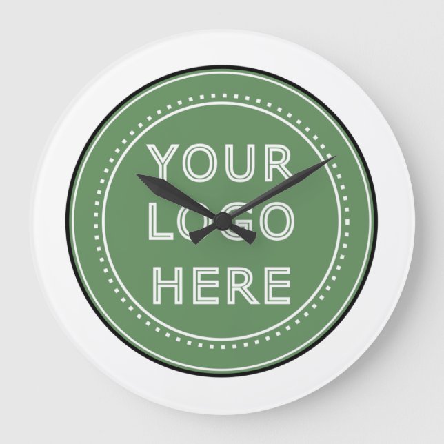 personalized Modern, Minimalist, & Elegant  Large Clock (Front)