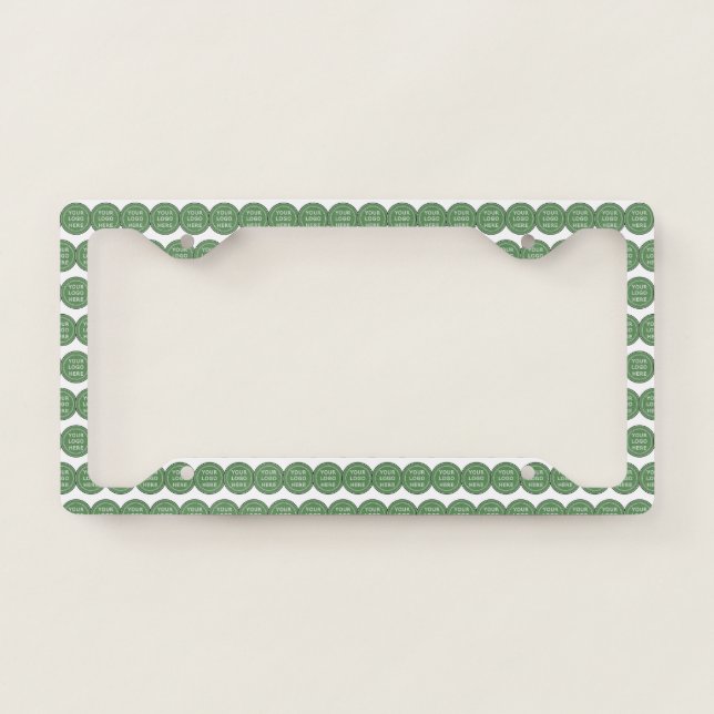 personalized Modern, Minimalist, & Elegant  License Plate Frame (Front)