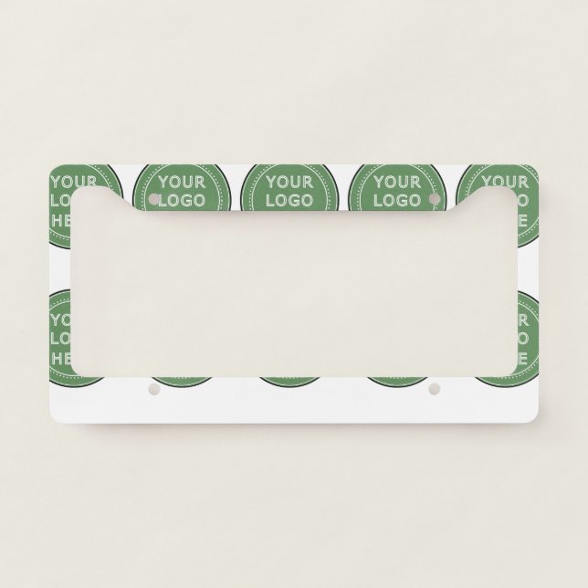 personalized Modern, Minimalist, & Elegant  License Plate Frame (Front)