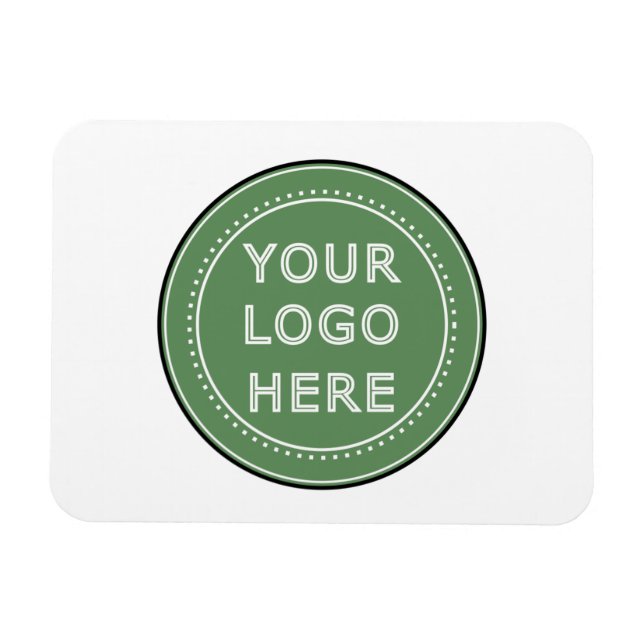 personalized Modern, Minimalist, & Elegant  Magnet (Horizontal)