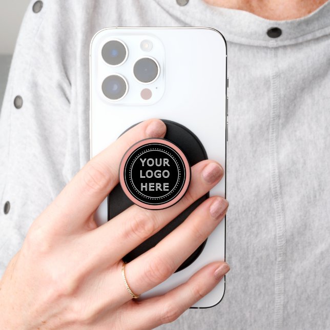 personalized Modern, Minimalist, & Elegant  PopSocket (Hand)