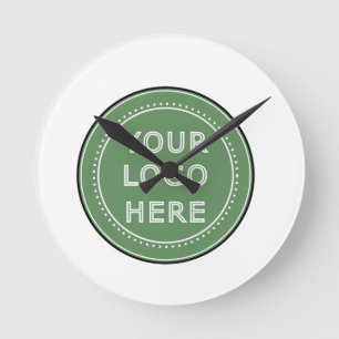 personalized Modern, Minimalist, & Elegant Round Clock