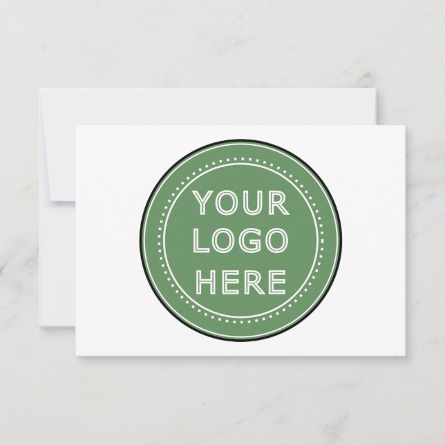 personalized Modern, Minimalist, & Elegant  RSVP Card (Front)