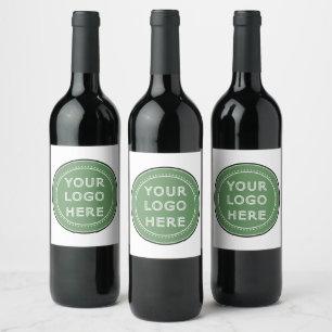 personalized Modern, Minimalist, & Elegant  Wine Label