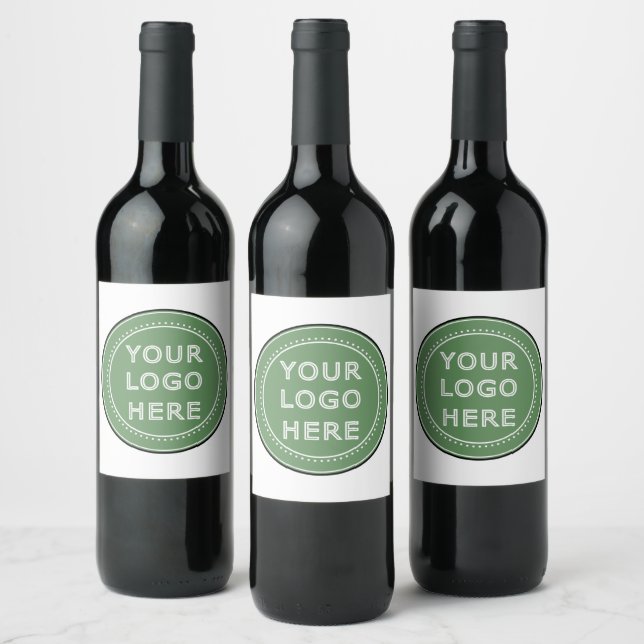 personalized Modern, Minimalist, & Elegant  Wine Label (Bottles)