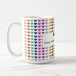 Personalized modern Name Meaning Definition Coffee Mug