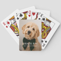 Personalized Modern Pet Dog Photo