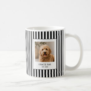 Personalized Modern Pet Photo Coffee Mug