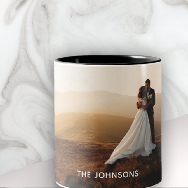 Personalized Modern Photo Mug Gift (Creator Uploaded)