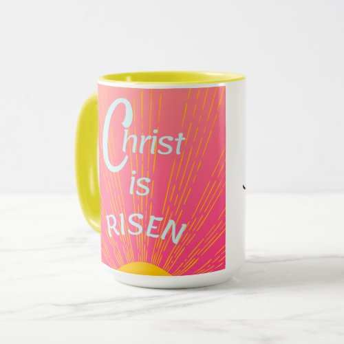 Personalized Modern Pink Christian Mug